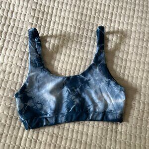 Yoga Society Tie Die Sports Bra